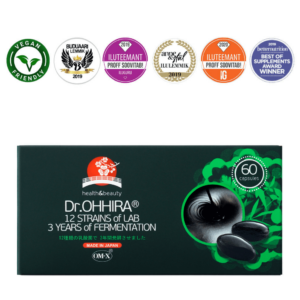 Dr.OHHIRA® STANDARD 3-AASTANE RETSEPT 12 SORDI ELUSBAKTERITEGA, 60 kapslit
