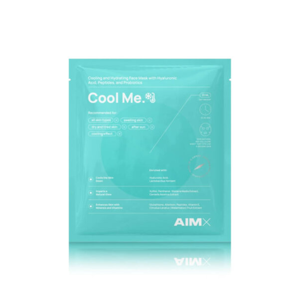 "Cool Me" AIMX näomask probiootikumide, peptiidide ja hüalurooniga, 5x25 ml - Image 6