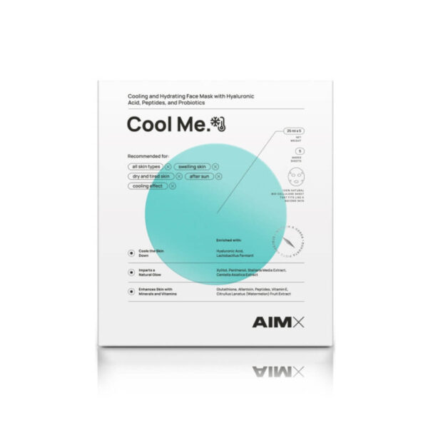 "Cool Me" AIMX näomask probiootikumide, peptiidide ja hüalurooniga, 5x25 ml - Image 5